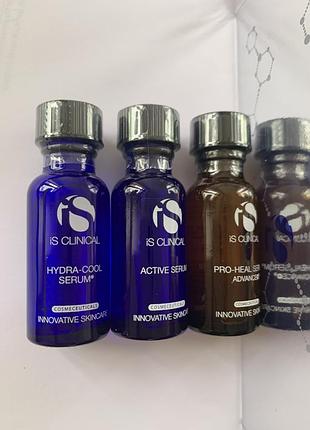 Три сироватки!! is clinical pro-heal, active serum, hydra-cool 15 мл