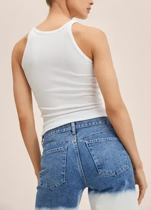 Жіночі джинсові шорти бермуди в стилі тай дай5 фото
