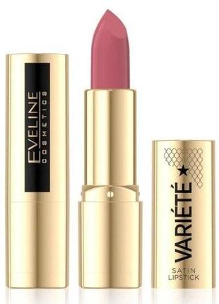 Помада для губ eveline cosmetics variete satin lipstick сатиновая № 15