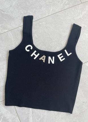 Топ майка chanel