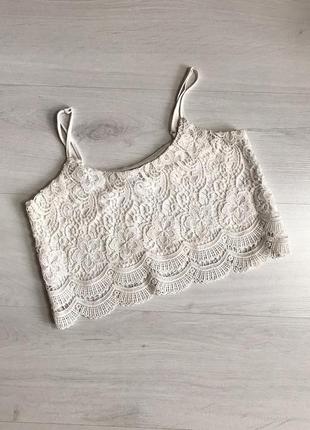 Топ из кружева
