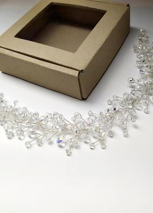 Гілочка для нареченої, вінок для волосся