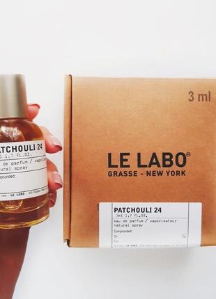 Le labo patchouli 24💥original 0,5 мл распив аромата затест