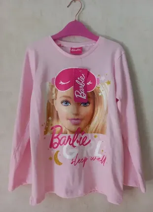 Кофта для девочки барби barbie (пижамная), 6-7 лет, оригинал.2 фото