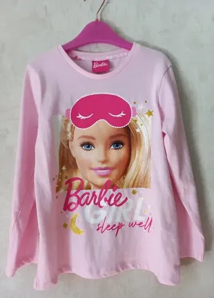 Кофта для девочки барби barbie (пижамная), 6-7 лет, оригинал.1 фото