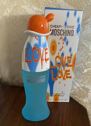 Розпив, москіно лав лав, moschino, cheap & chic i love love moschino туалетна вода, розпив, відливант1 фото