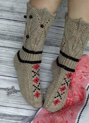 Шкарпетки з вишивкою для подарунка за кордон - шкарпетки для подарунка - красиві жіночі шкарпетки8 фото