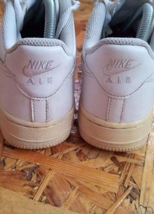 Кожаные кроссовки крассовки nike air force 15 фото