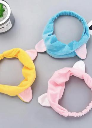 Пов’язика на голову з вушками