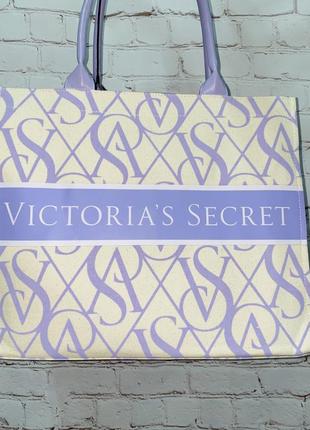 Красивая сумка шопер victoria’s secret 😍 оригинал5 фото