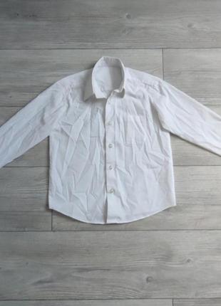 Белая рубашка на мальчика 5-6роков, george3 фото