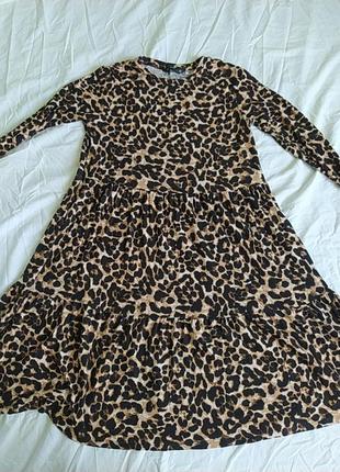 Чудова леопардова сукня, 12 р3 фото