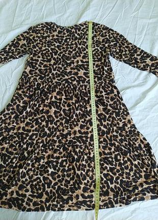 Чудова леопардова сукня, 12 р7 фото