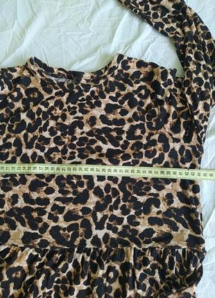 Чудова леопардова сукня, 12 р8 фото