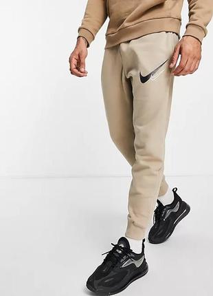 Утеплені штани на флісі nike sportswear m knitted joggers / dr9274-2471 фото