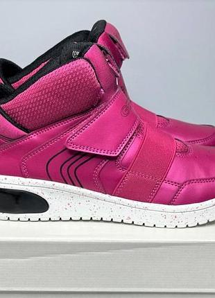 Хайтопы кроссовки с мигалками geox xled 38р