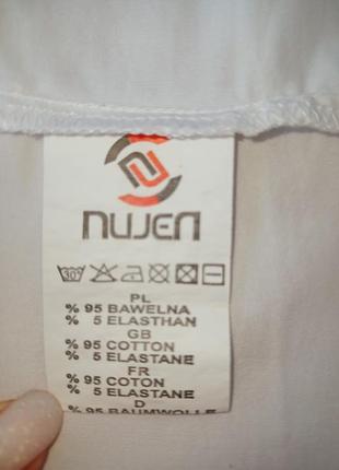 Белая рубашка с короткими рукавами, на кнопках, турция