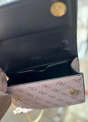 Сумка женская guess брендовая клатч женский стильная женская сумочка через плечо6 фото