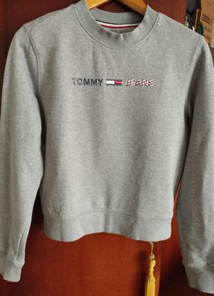 Оригинальный свитшот унисекс фирмы tommy hilfiger