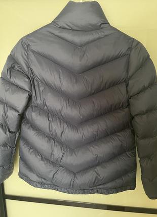 Демісезонний пуховик р.140 манго 2