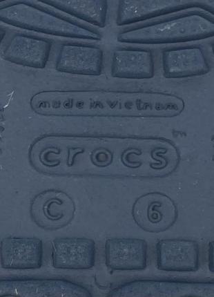 Босоніжки crocs 14854 дитячі оригінал сині розмір c6 237 фото