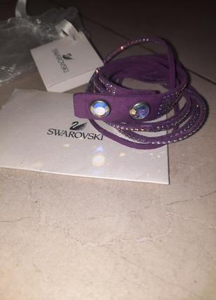 Браслет с камнями swarovski сваровски оригинал
