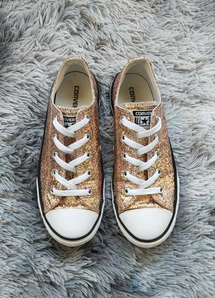 Блестящие кеды converse all star2 фото