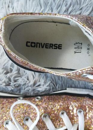 Блестящие кеды converse all star