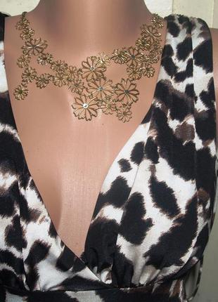 Обалденное платье  леопардовый принт!2 фото