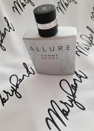 Чоловіча туалетна вода шанель алюр хос спорт аллюр  chanel allure homme sport 100мл1 фото