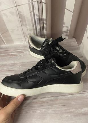 Кожаные кроссовки diadora🌿 38р3 фото