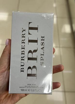 Burberry brit splash for him туалетна вода