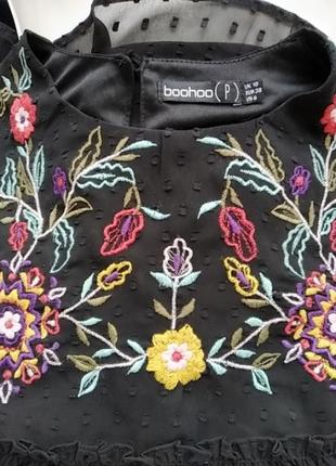 Блузка с вышивкой8 фото