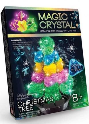 Набор для проведения опытов 01-02 magic crystal елка в хрустале тм danko toys