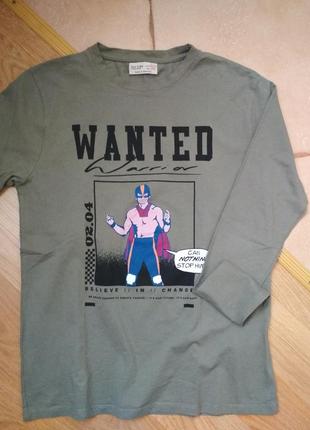 Котоновий реглан, кофта wanted zara 13-14р