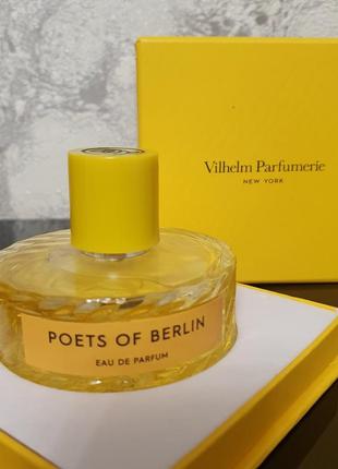 Vilhelm parfumerie poets of berlin💥original 5 мл распив аромата затест5 фото