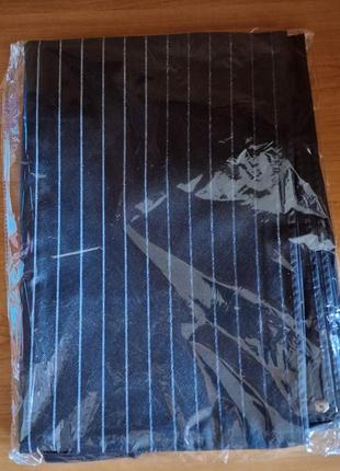 Великий чорний чохол для одягу з ручками, кофр для одягу органайзер