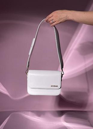 👜 сумка jacquemus le carinu white 4