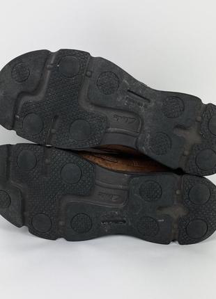 Шкіряні кросівки clark’s clarks air active оригінал коричневі розмір uk10 45 класичні чоловічі6 фото