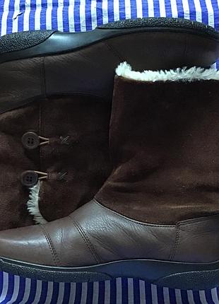 Сапоги сапожки зимние кожа hotter оригинал 39 р7 фото