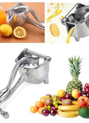 Соковыжималка ручная для фруктов с зажимом hand juicer shopmarket