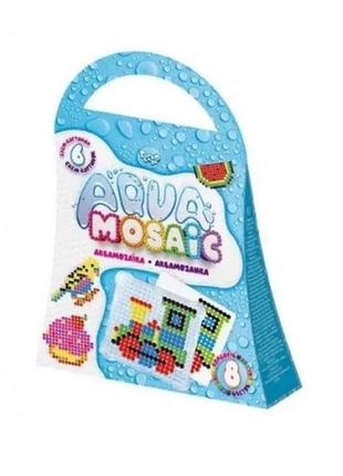Аква мозаика aqua mosaic поезд 02-03 комильфо тм danko toys