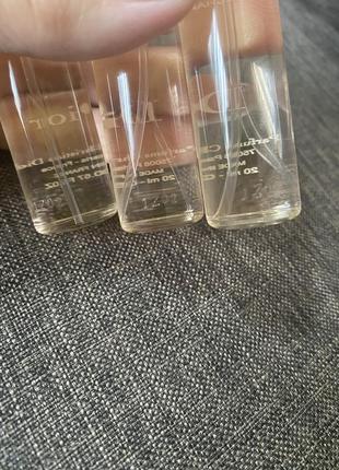 Dior jadore purse spray refills набір (edt/3х20ml), оригинал4 фото