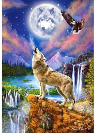 Пазл касторленд 1500 (1806) волк (орел) 68*47 см1 фото