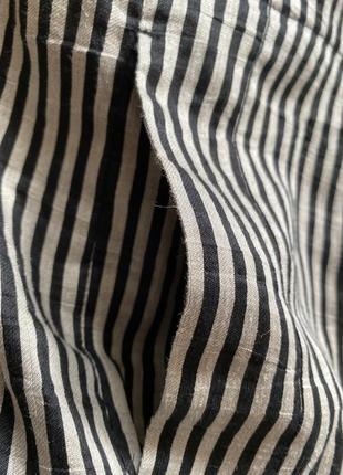 Дизайнерські лляні штани з високою посадкою льон elli (1) 34-36 як oska, rundholz,5 фото