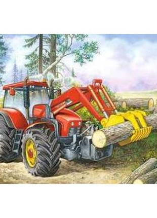 Пазл касторленд 60 (6366) трактор з щупальцями  32*23 см