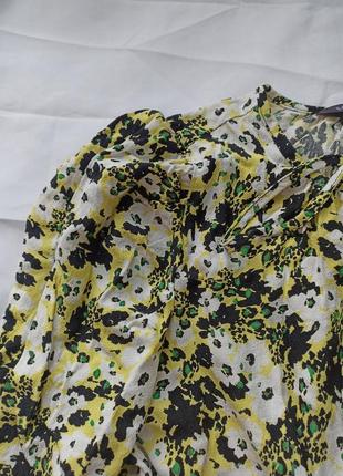 Блуза жіноча у квіти віскоза4 фото