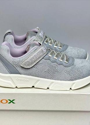 Детские кроссовки geox aril 32,33,38 р на девочку текстильные