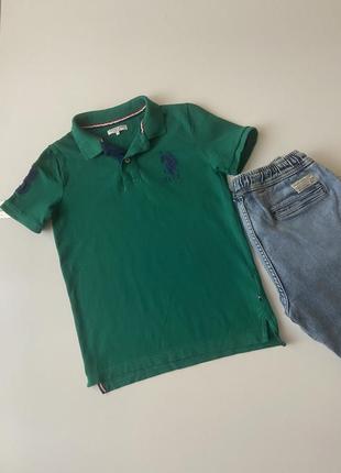 Футболка поло u.s.polo assn 9-10 років. оригінал, америка