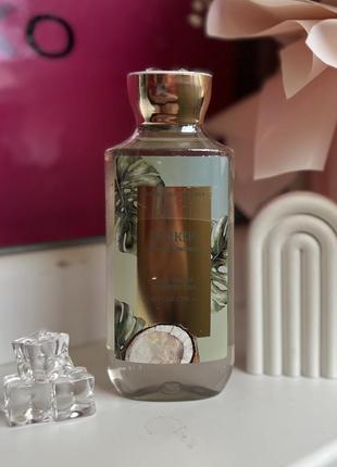 Гель для душа bath and body works waikiki beach coconut оригинал